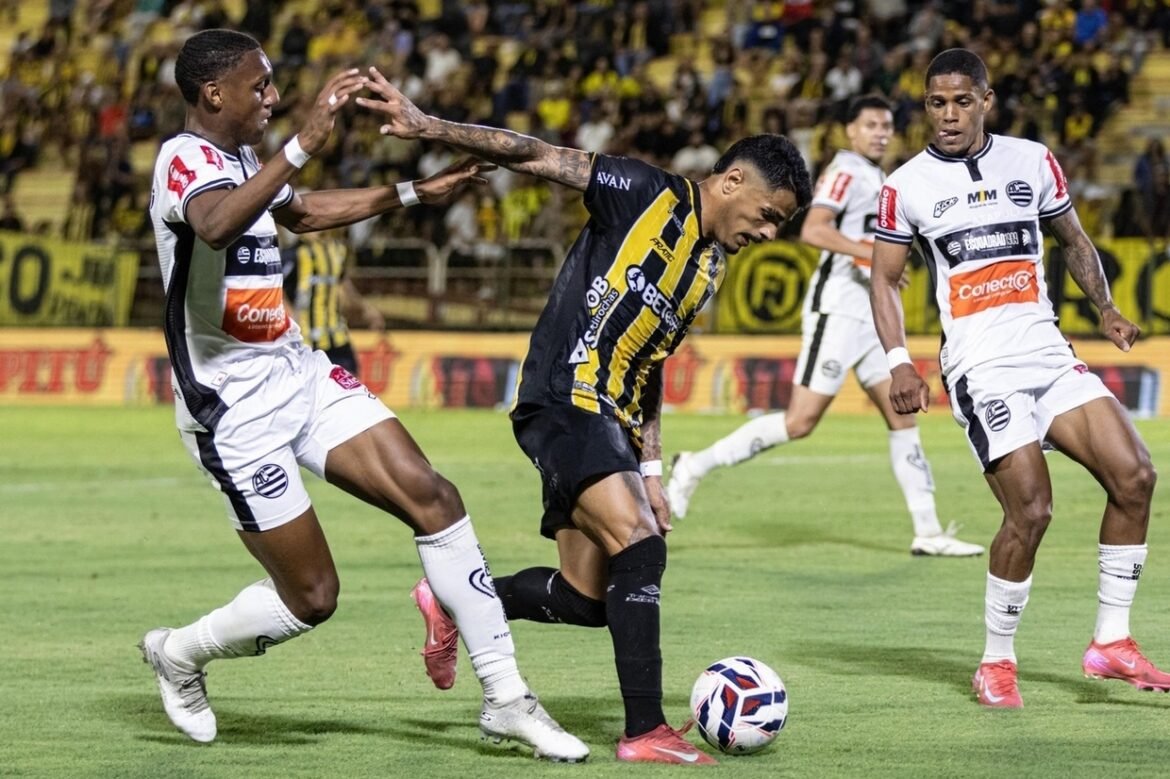 Volta Redonda conquista vitória emocionante ao marcar duas vezes nos acréscimos contra o Paysandu na Série B