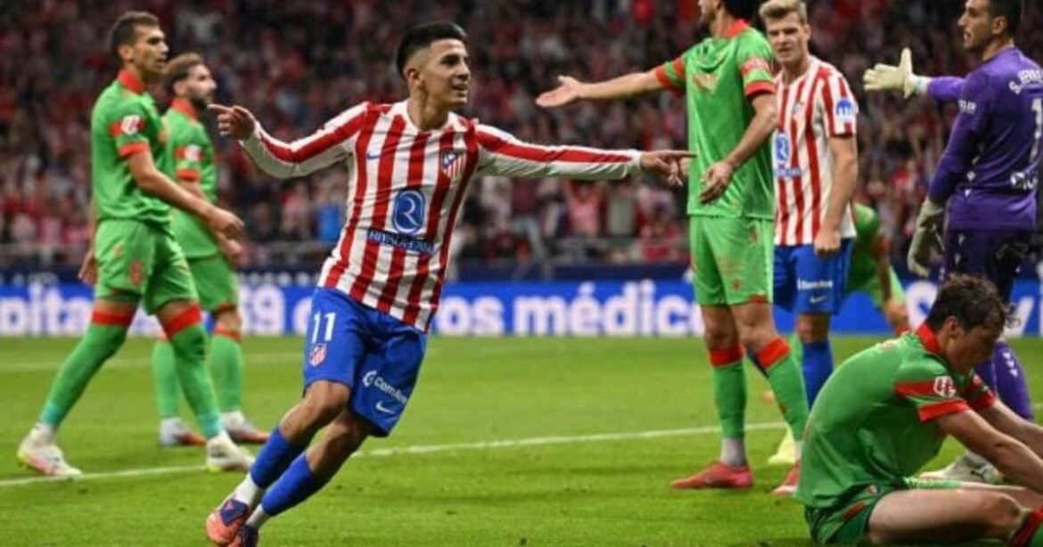 Atlético derrota Osasuna com gol decisivo de Thiago Almada na La Liga