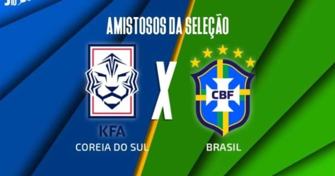Coreia do Sul e Brasil: Acompanhe ao Vivo com a Voz do Esporte às 7h