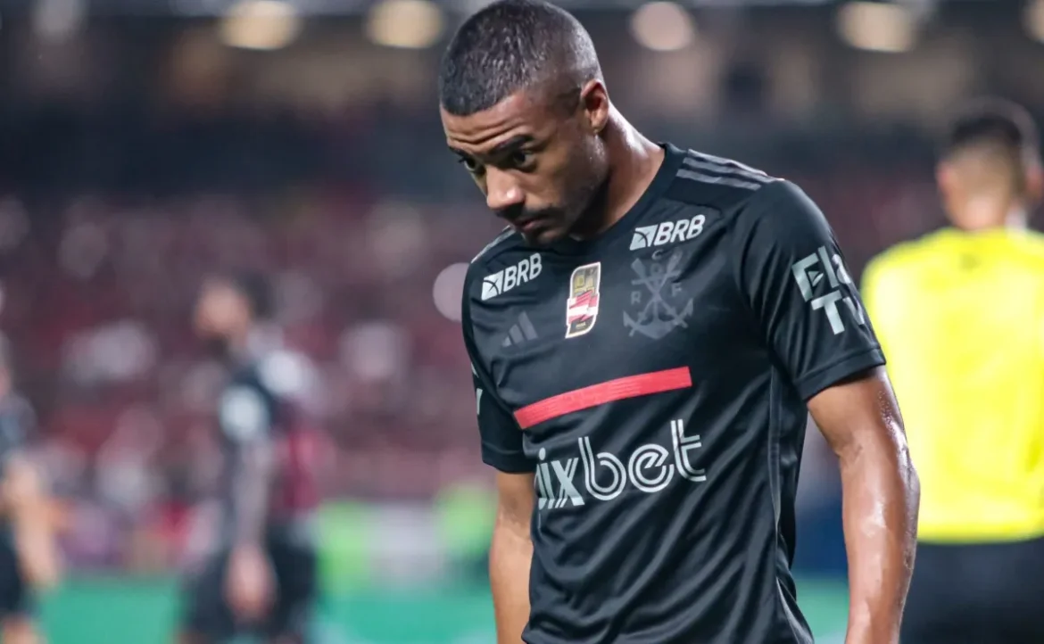 De La Cruz é excluído da convocação e desfalca o Flamengo mais uma vez