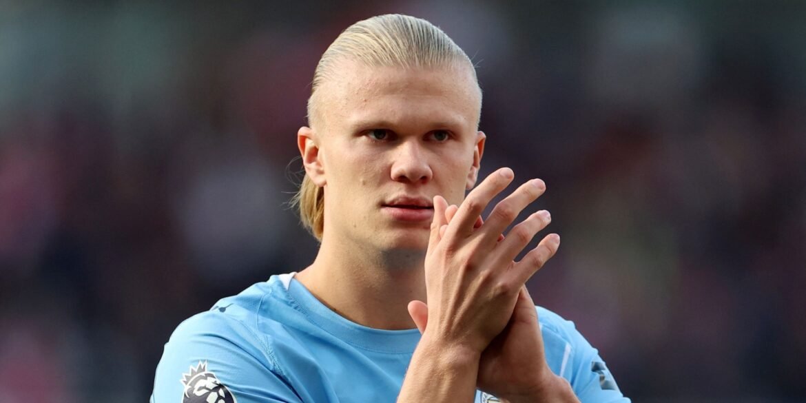 Erling Haaland compartilha sua reação no Instagram após marcar três gols contra Israel