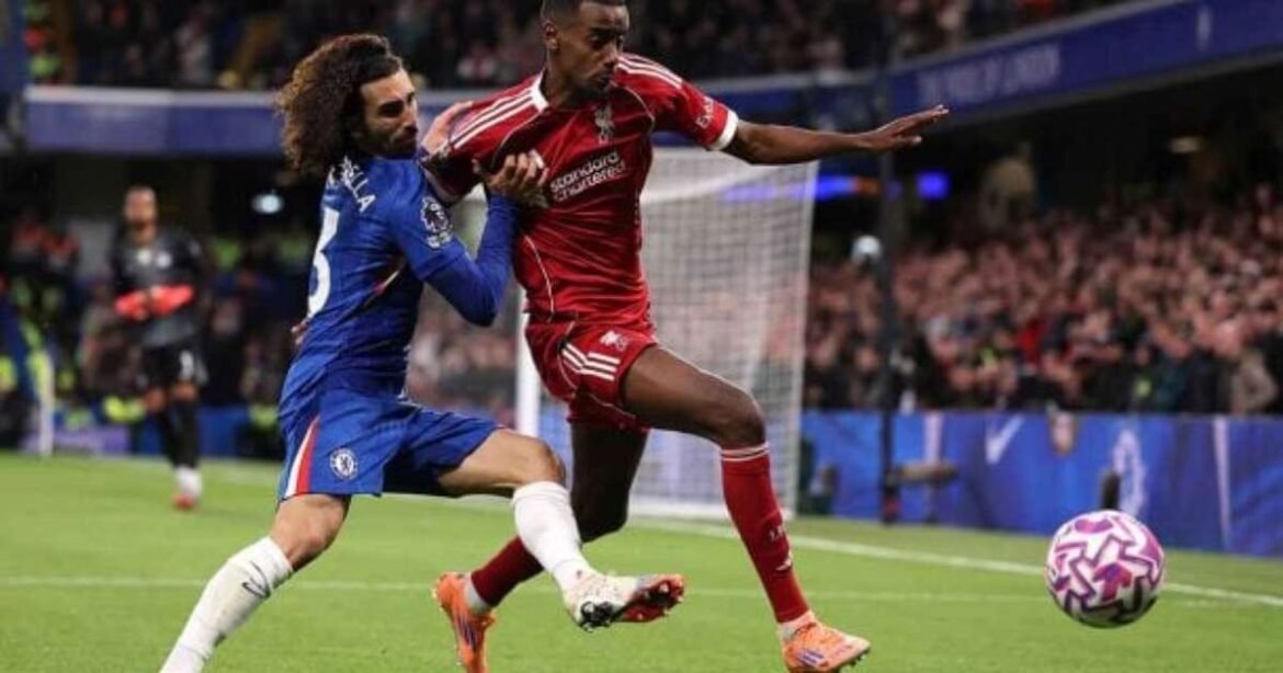 Estêvão assegura triunfo do Chelsea contra o Liverpool e novo líder na Premier League