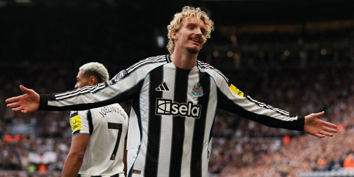 Estrela "de classe mundial" do Newcastle se torna uma nova referência no estilo Woltemade.