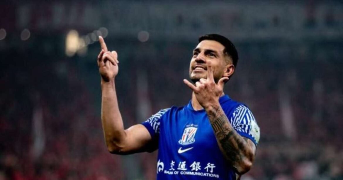 Jogador Brasileiro do Shanghai Shenhua Regressa na Fase Decisiva da Superliga Chinesa