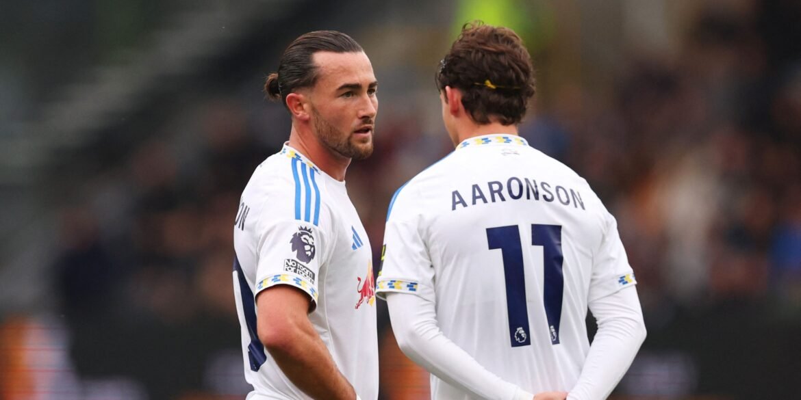 Jogador de Leeds que perdeu a bola 14 vezes está com os dias contados