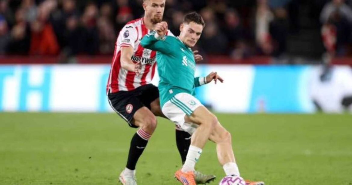 Liverpool é derrotado pelo Brentford e acumula quarta derrota consecutiva na Premier League