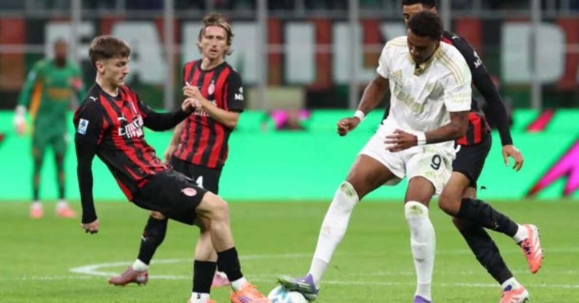 Milan luta e consegue empate no último minuto contra o Pisa na Serie A