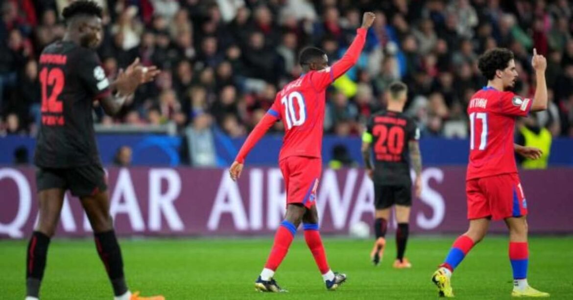PSG Domina Leverkusen com Vitória de 7 a 2 e Mantém 100% de Aproveitamento na Champions, com Destaque para Dembélé