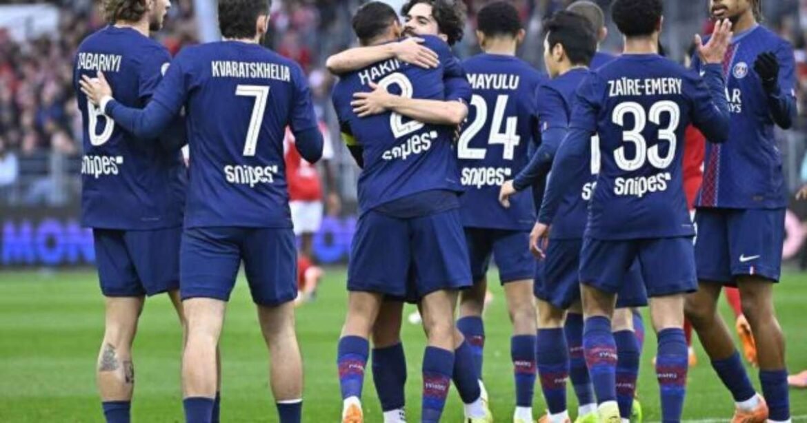 PSG conquista a liderança temporária da Ligue 1 com triunfo sobre o Brest