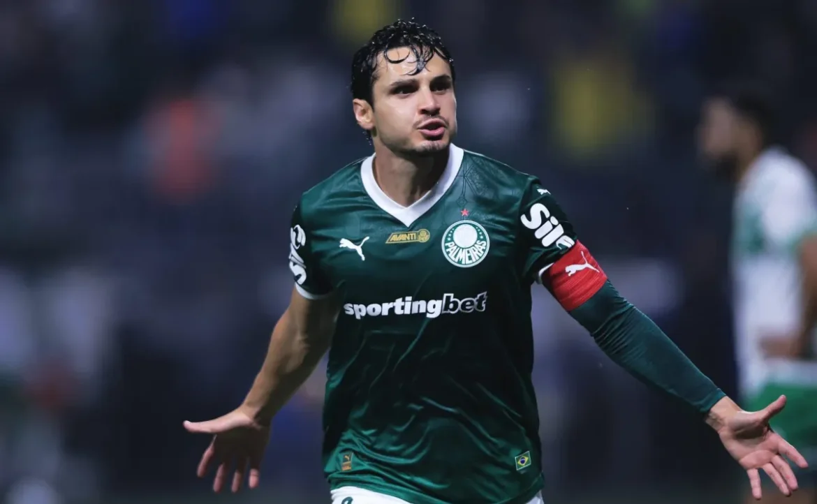 Raphael Veiga faz gol em Palmeiras x Juventude e torcedores elogiam atitude do jogador