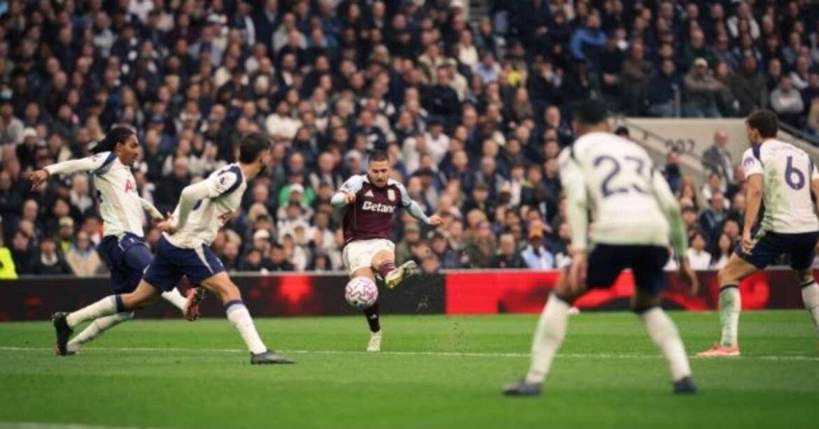 Tottenham é derrotado pelo Aston Villa em casa e se afasta da liderança da liga
