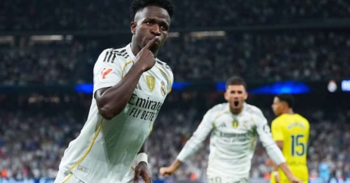 Vini Jr. brilha com dois gols na vitória do Real Madrid, inspirado por Virgínia