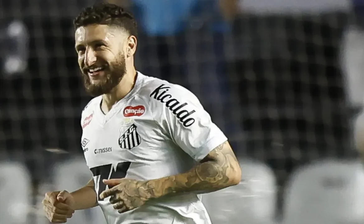 Zé Rafael se destaca e marca o primeiro gol em Santos x Corinthians no Campeonato Brasileiro