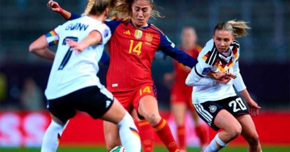 Alemanha e Espanha ficam no empate no primeiro jogo da final da Liga das Nações Feminina