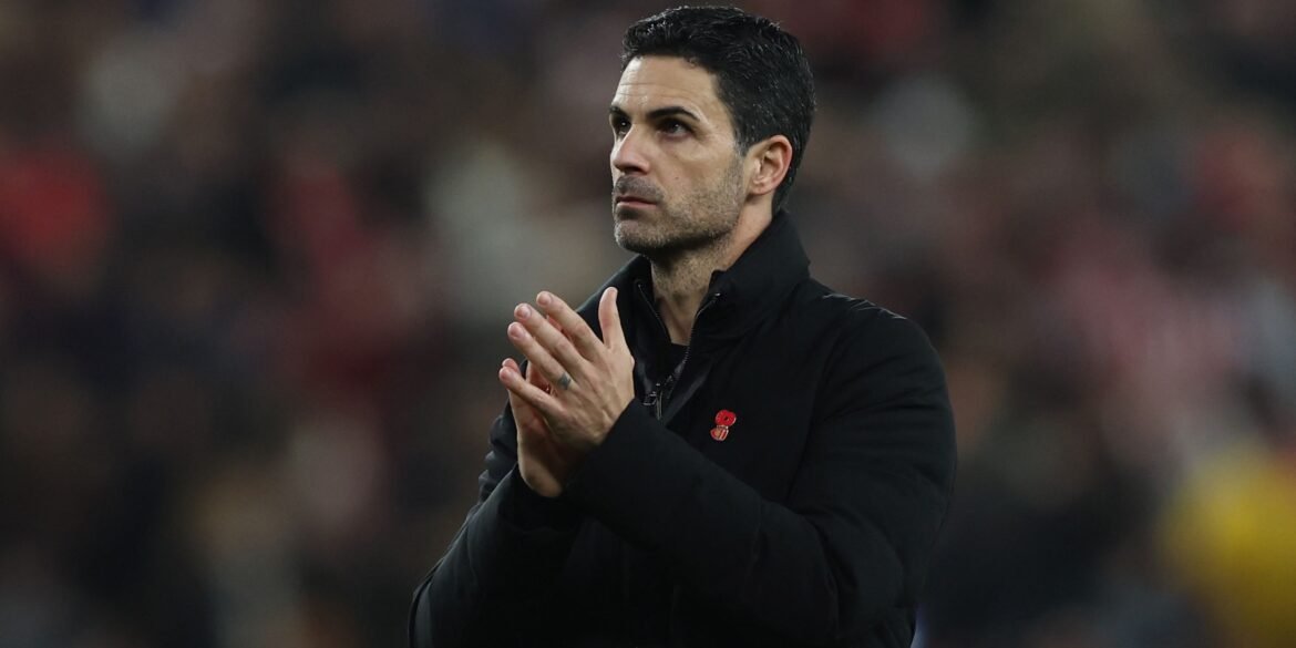 Arsenal considera propostas em janeiro por jogador elogiado como "tremendo" por Arteta