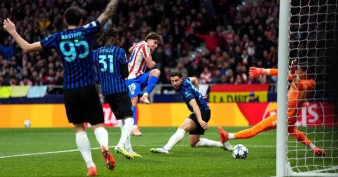 Atlético de Madrid conquista vitória sobre a Inter com gol nos minutos finais