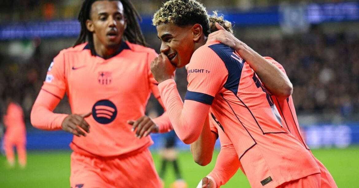 Barcelona e Club Brugge Empatam em Partida Equilibrada com Erros na Defesa na Liga dos Campeões