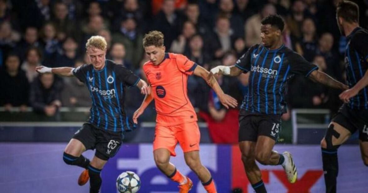 Barcelona empata em emocionante partida e atrapalha os planos do Brugge na Champions League