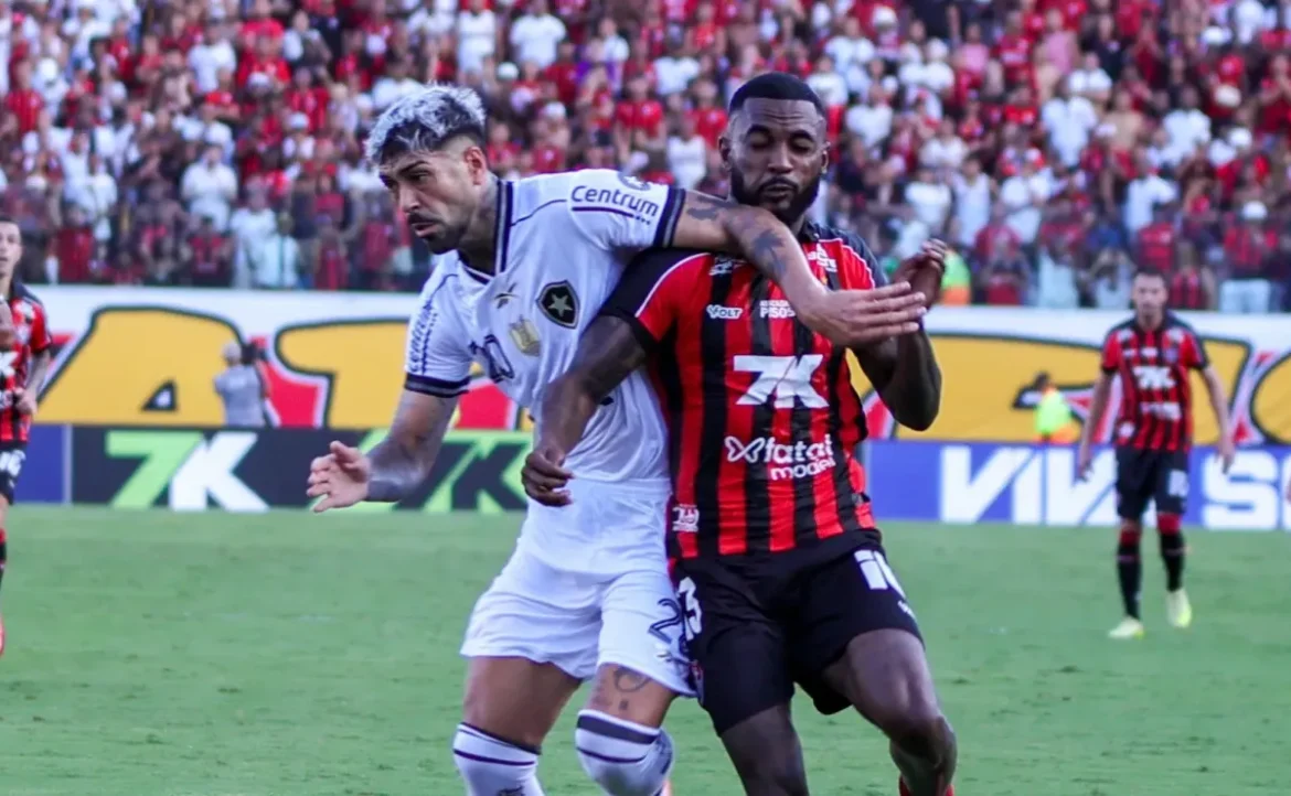 Botafogo e Vitória ficam no empate em partida equilibrada no Barradão