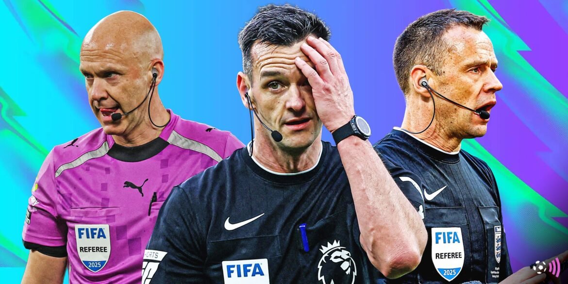 Classificação Completa dos Árbitros da Premier League 2025/26