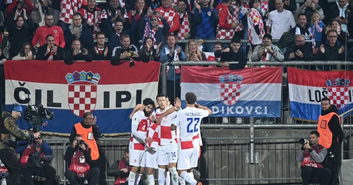 Croácia supera susto e garante classificação para a Copa do Mundo ao vencer Ilhas Faroe