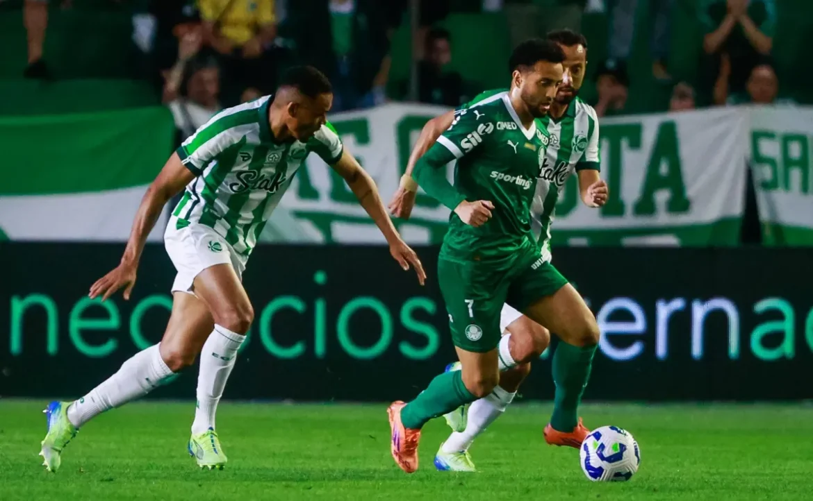 Desempenho de Cada Jogador no Confronto entre Juventude e Palmeiras