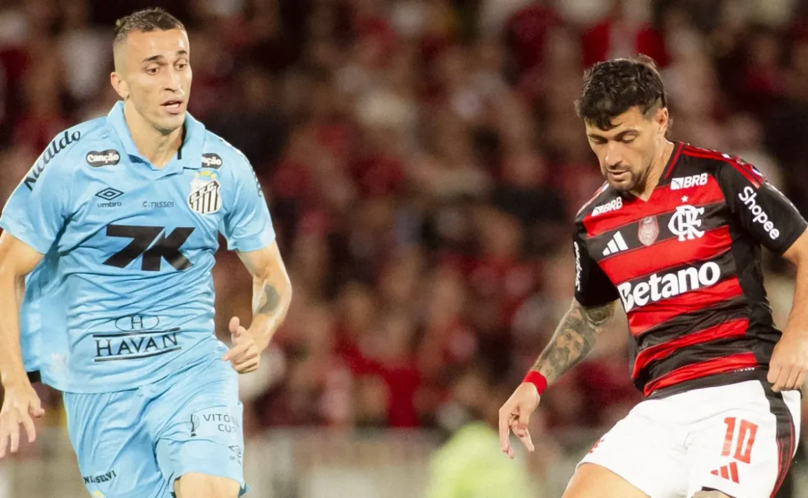 Desempenho dos Jogadores de Flamengo e Santos Após Partida no Maracanã
