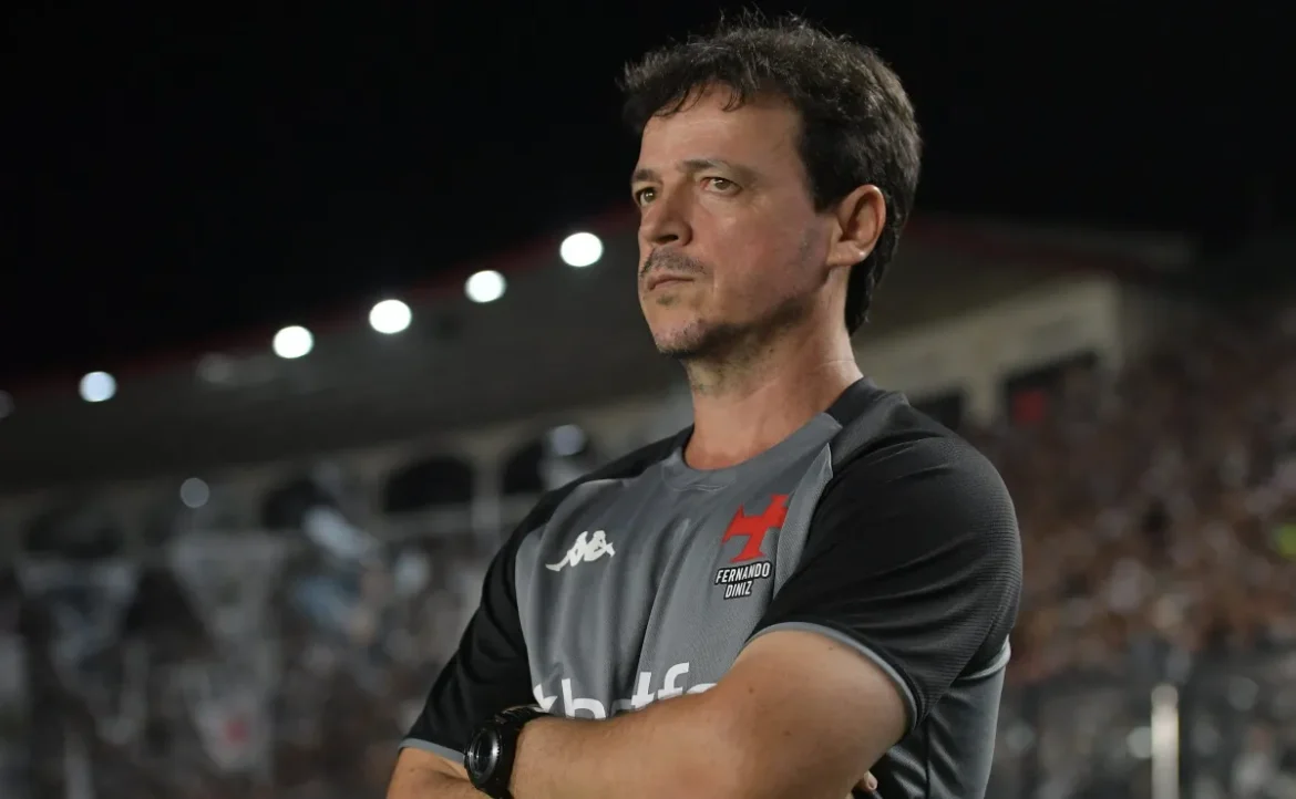 Diniz reflete sobre a derrota e afirma que o Vasco está em processo de se tornar uma grande equipe.