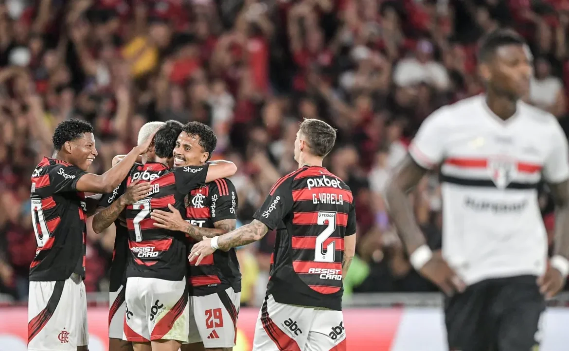 Elenco do Flamengo tem valor superior ao do São Paulo