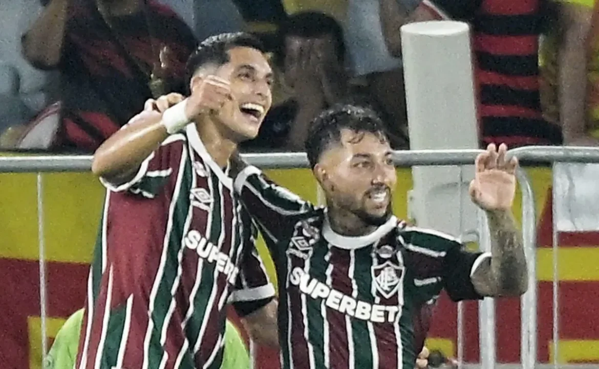 Fluminense derrota Flamengo com gols de Acosta e Serna em emocionante partida