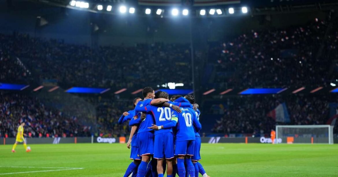 França vence a Ucrânia com grande atuação de Mbappé e garante classificação para a Copa do Mundo