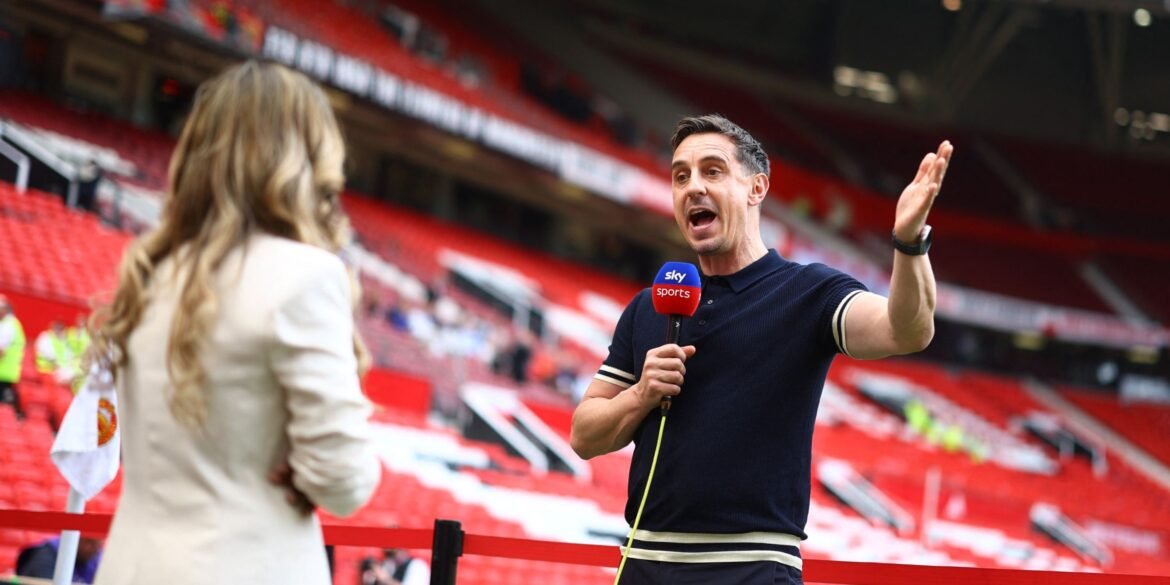 Gary Neville expressa insatisfação com a vitória do Arsenal sobre o Tottenham