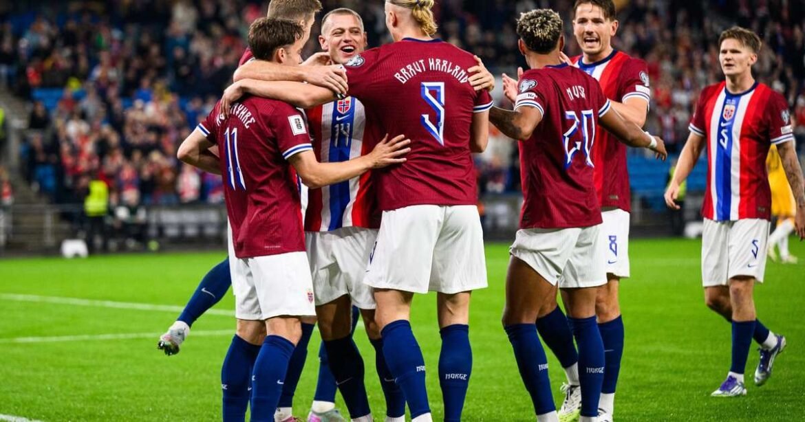 Haaland busca quebrar recorde de Lewandowski nas Eliminatórias