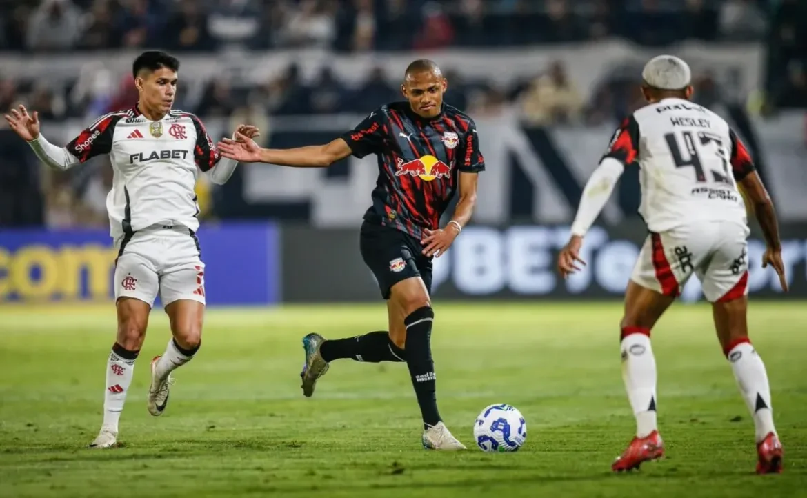 IA projeta triunfo do Flamengo contra o Bragantino no Maracanã