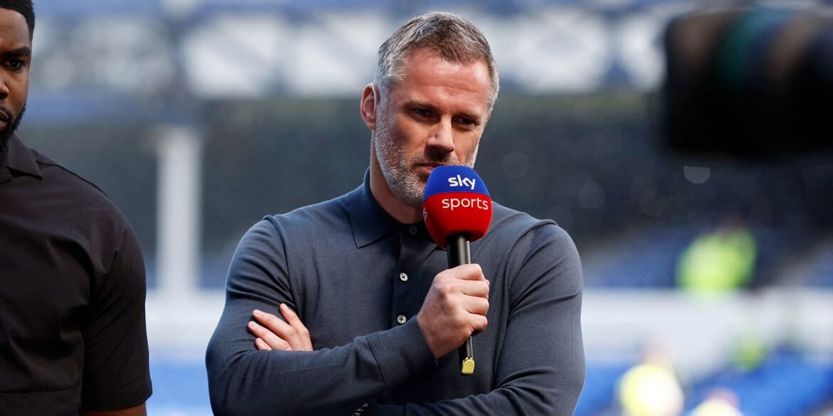 Jamie Carragher aponta que um jogador pode impedir o Arsenal de conquistar o título da liga.