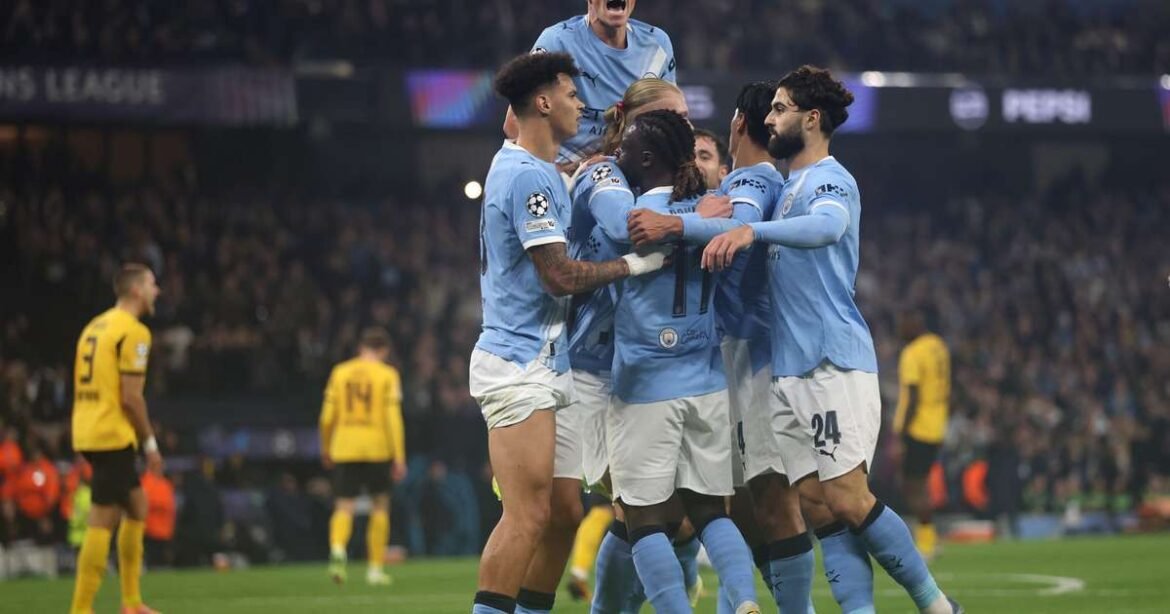 Manchester City vence Borussia Dortmund com grande desempenho na Champions League