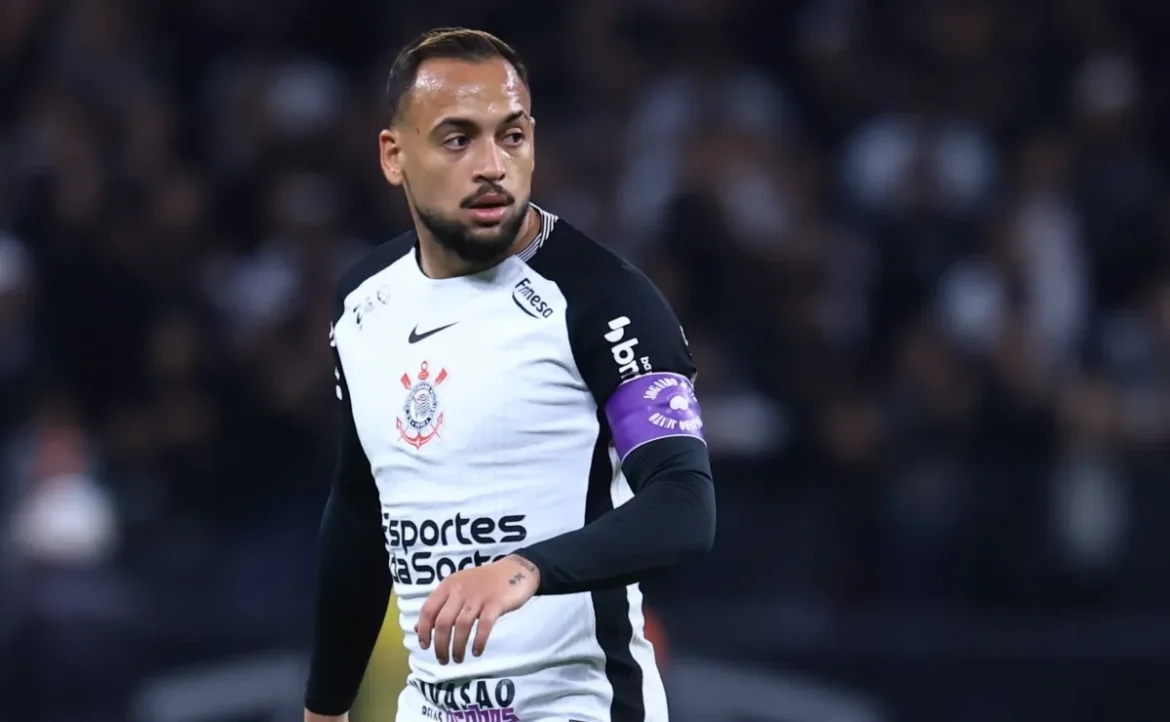 Maycon expressa preocupação com a série de derrotas do Corinthians: "Desanimador"