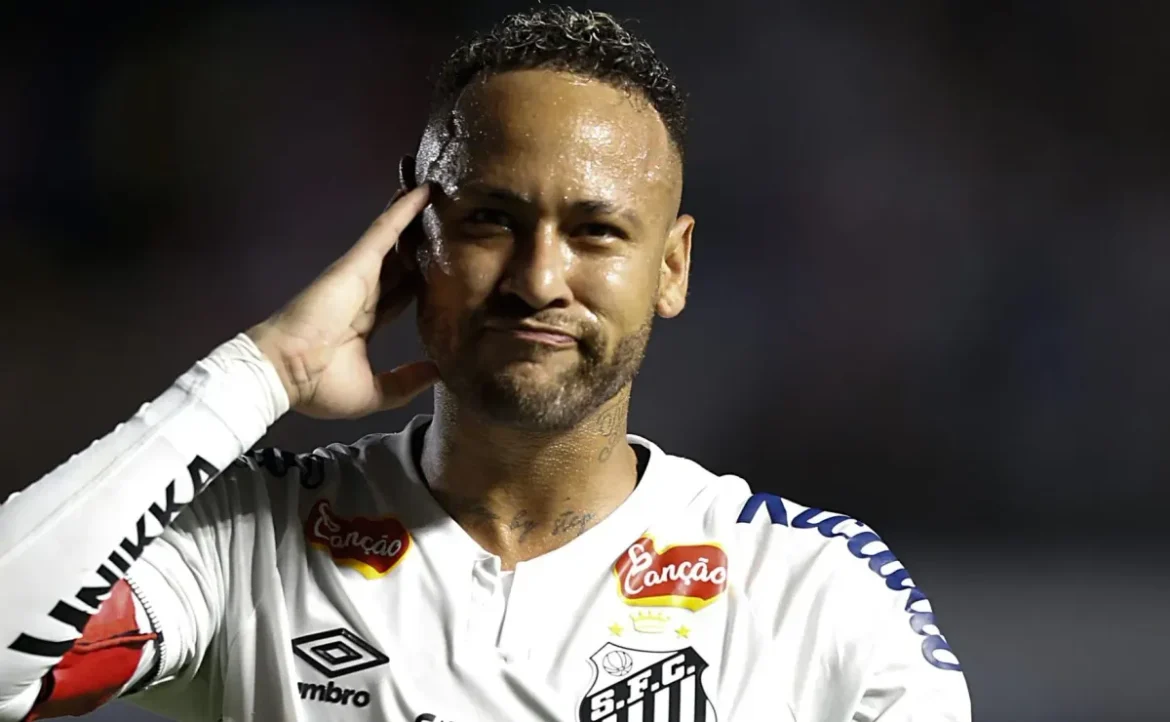Neymar retorna e contribui para o gol do Santos em empate com o Fortaleza