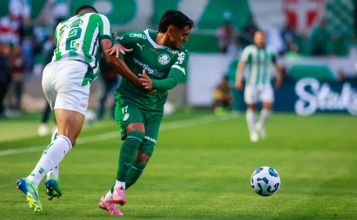 Palmeiras altera uniforme para duelo contra o Juventude devido a problemas de cores