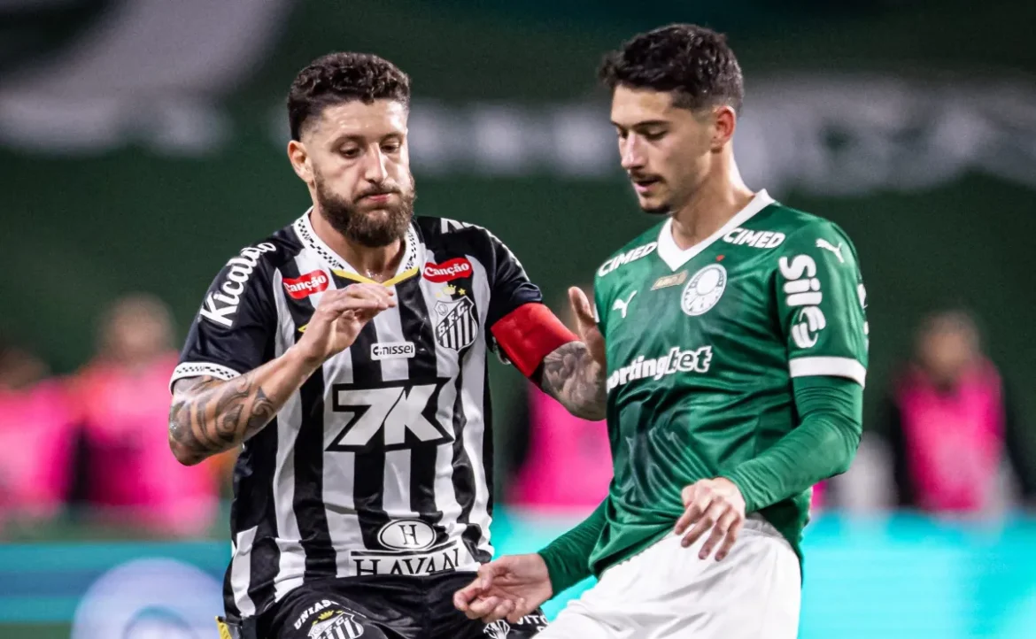 Palmeiras possui grande superioridade no histórico de confrontos contra o Santos no clássico.