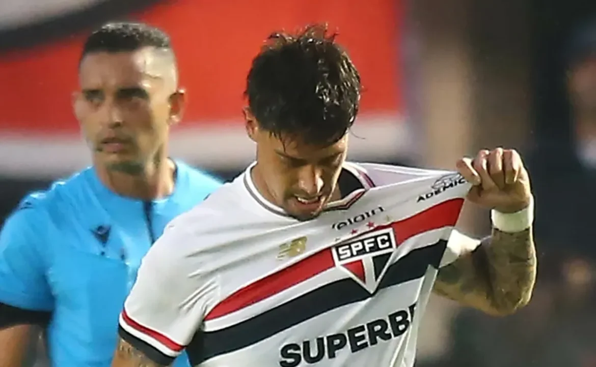 Rigoni compartilha suas emoções ao vivo em rede nacional após a partida entre São Paulo e Juventude