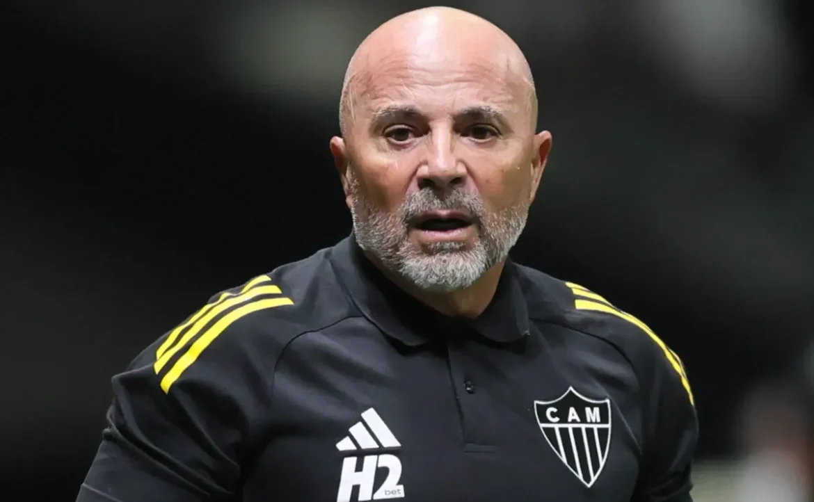 Sampaoli expressa preocupação antes do confronto entre Atlético-MG e Flamengo