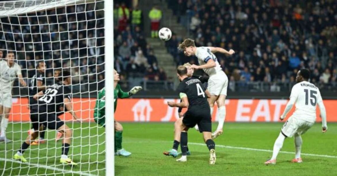 Sturm Graz e Nottingham Forest ficam no empate na Liga Europa