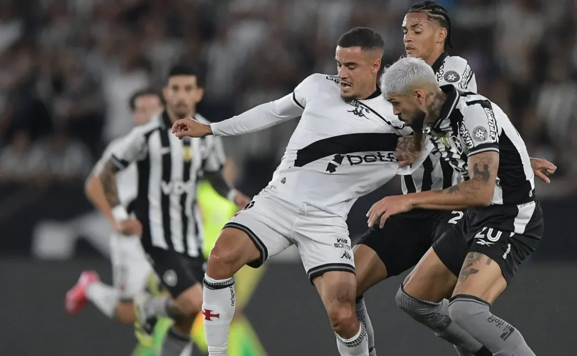 Vasco da Gama tem superioridade histórica em confrontos contra o Botafogo