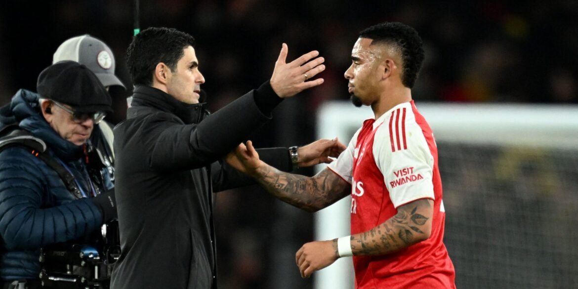 Arsenal busca jogador "extraordinário" para substituir Gabriel Jesus em janeiro