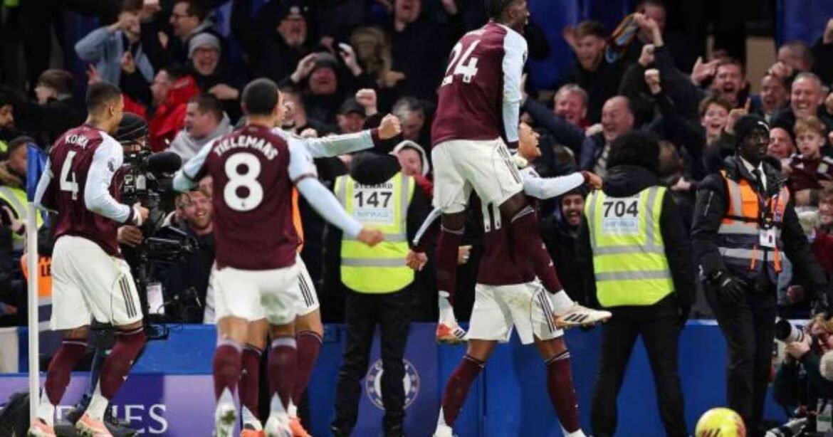 Aston Villa Inverte Jogo Contra o Chelsea e Faz História, Mesmo Com Gol de João Pedro