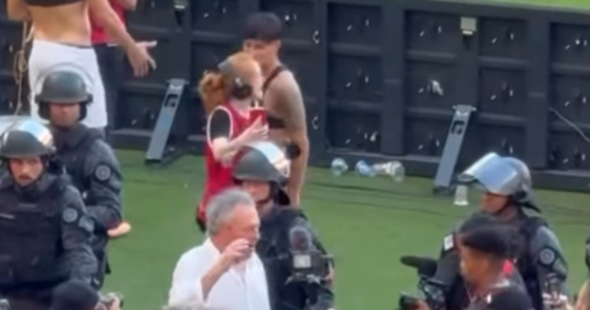 Atleta do Inter provoca jornalista após partida emocionante no Beira-Rio; assista ao vídeo