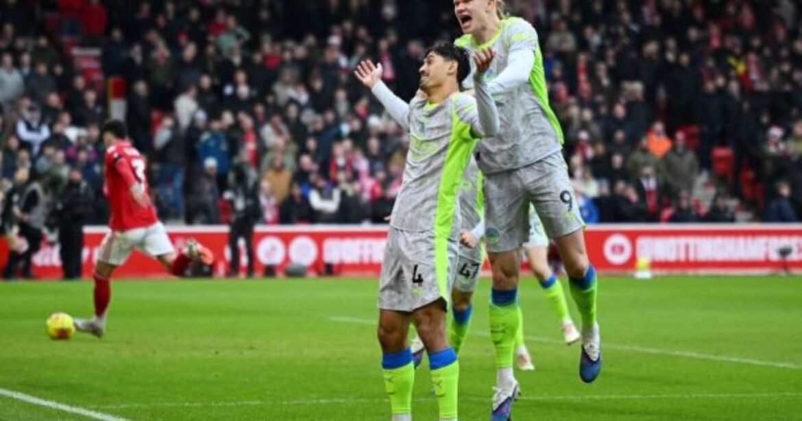 City conquista vitória em Nottingham e se destaca na Premier League