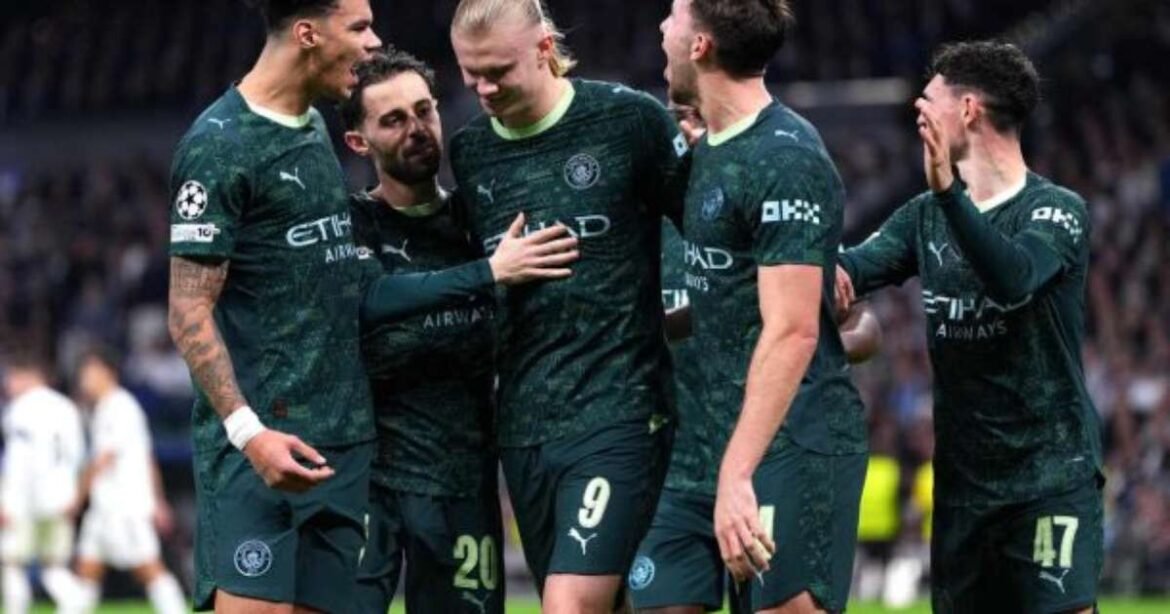 City supera Real Madrid com virada emocionante no Bernabéu pela Champions League