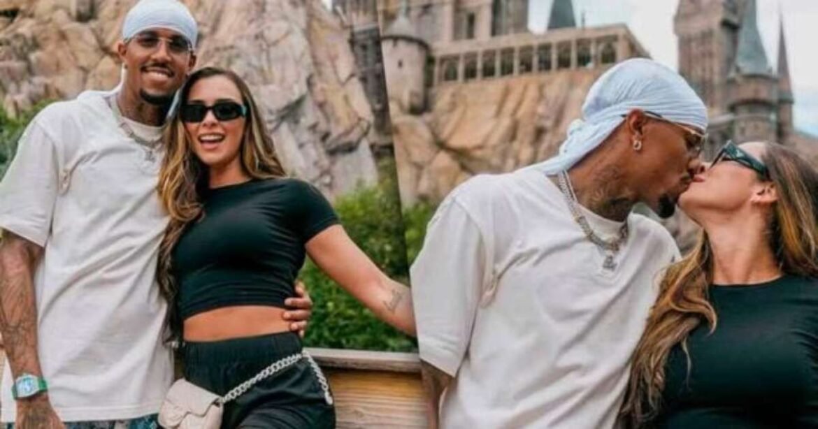 Éder e Tainá Militão implementam solução para manter a proximidade durante a noite, mesmo à distância.